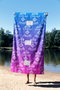 Mijölnir Toalla de Playa Never Give Up 90, Microfilamento, 90x150cm, Multicolor